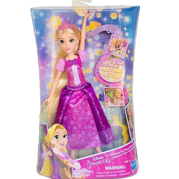 New in Box-Hasbro Disney Princess Shimmering Song Rapunzel, Singing Doll - Picture 3 of 13